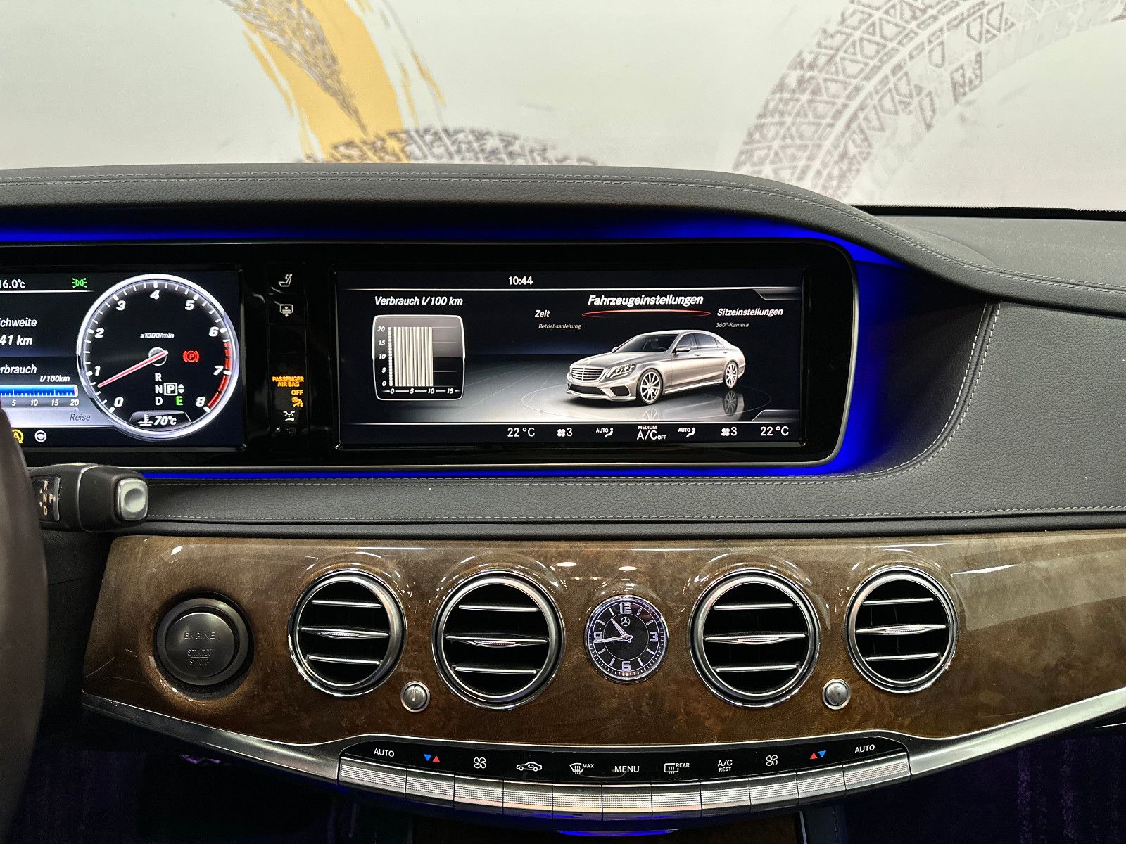 Fahrzeugabbildung Mercedes-Benz S 500 L *DTR*360°*PANORAMA*BURMESTER*MEMORY