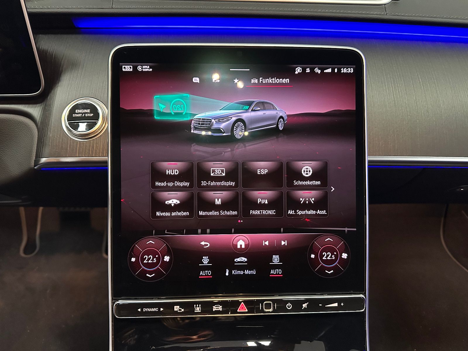 Fahrzeugabbildung Mercedes-Benz S 400 d 4Matic L *HUD*TV*PANO*AMG LINE*