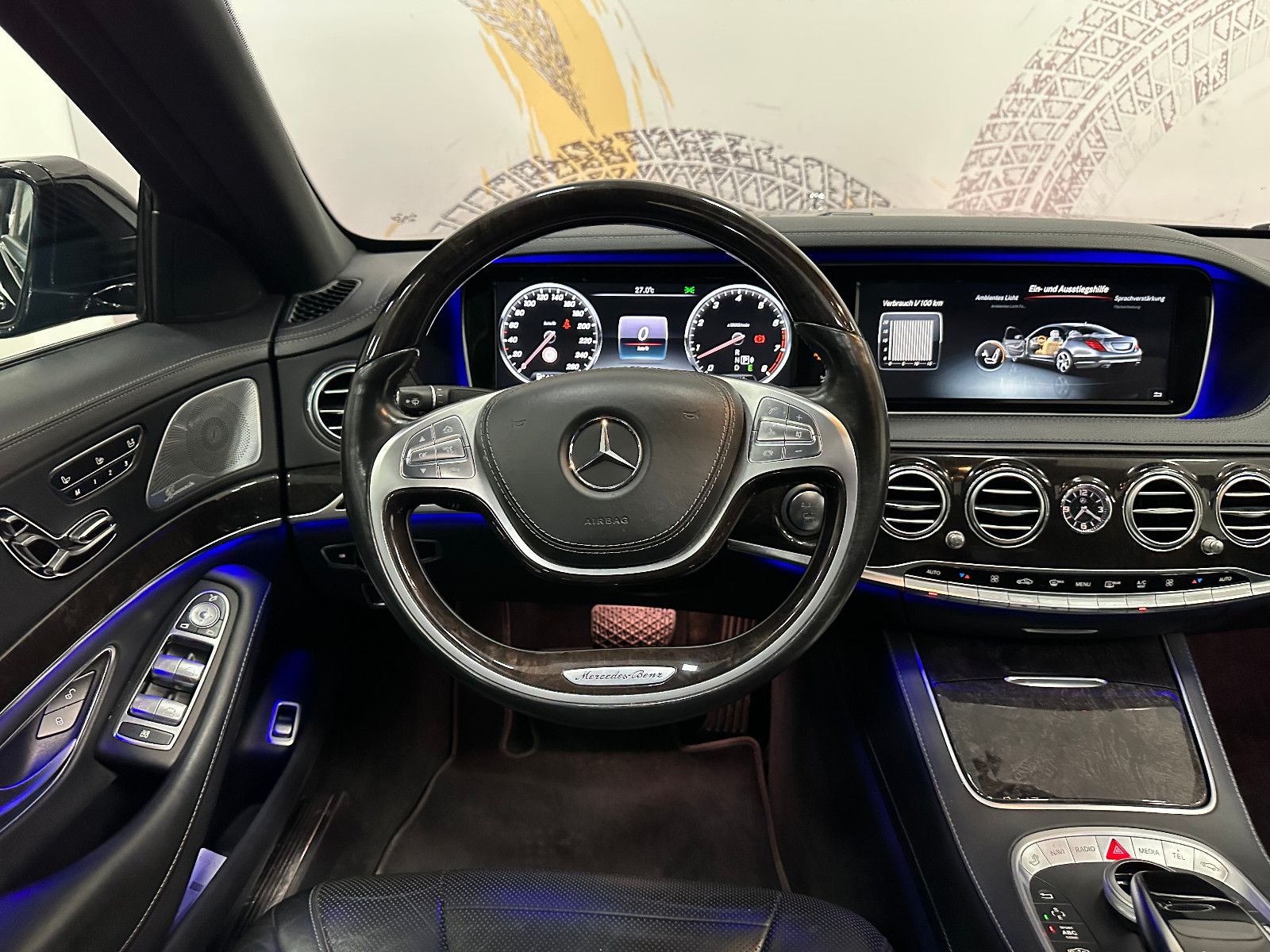 Fahrzeugabbildung Mercedes-Benz S 500 Lang*CHAUFFEUR*TV*4xMassage*PANO*360°*