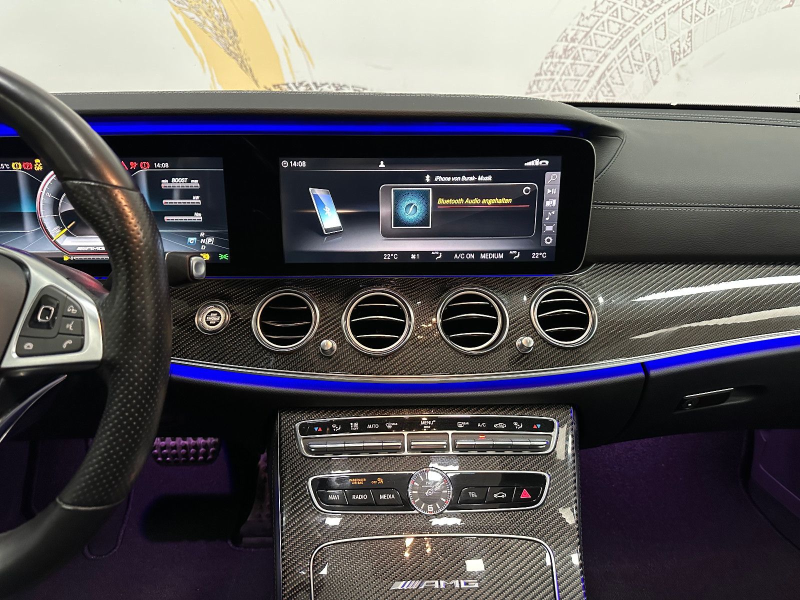 Fahrzeugabbildung Mercedes-Benz E 63 AMG 4Matic+ *3D BURMESTER*CARBON*VOLL*