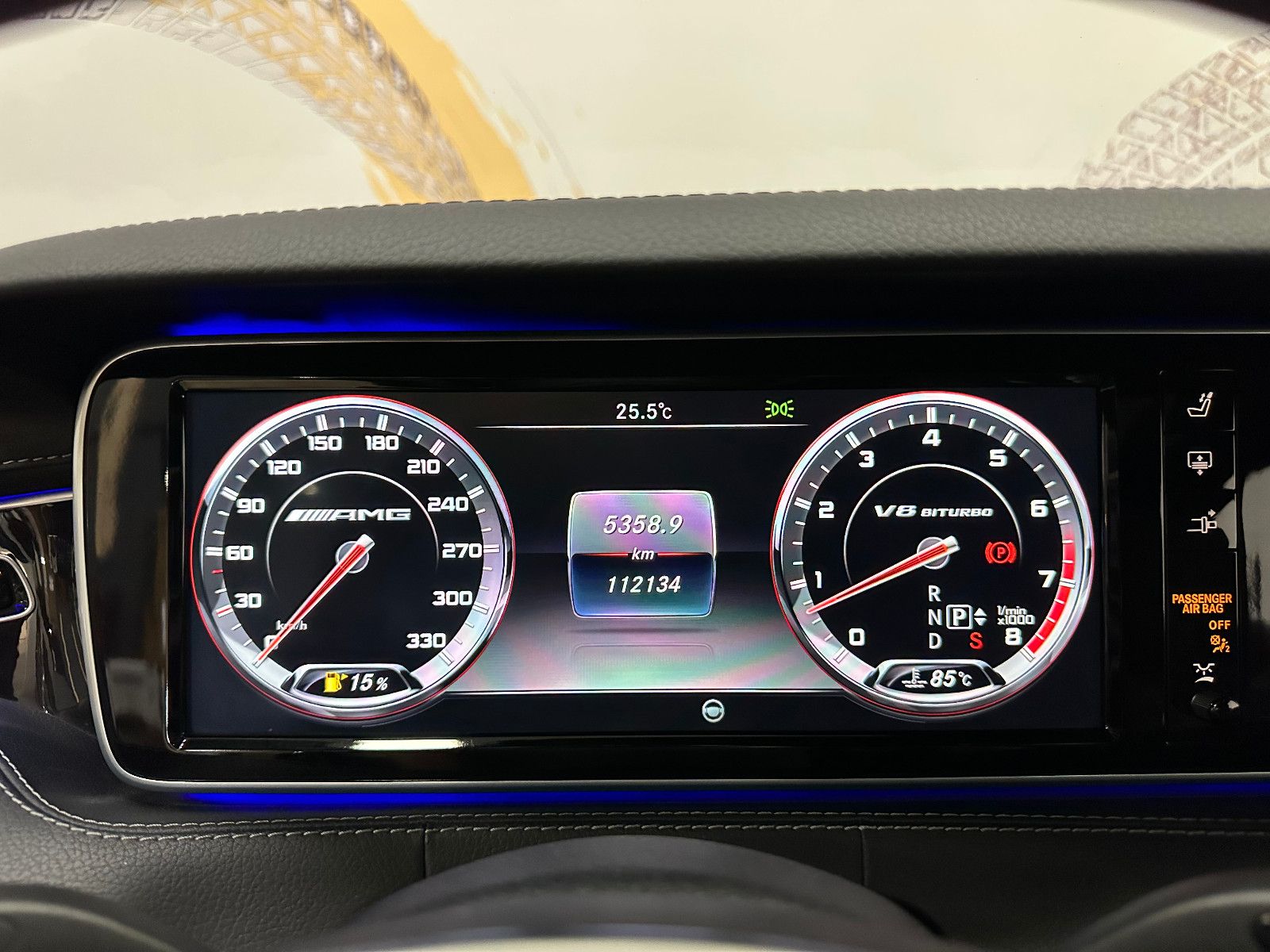 Fahrzeugabbildung Mercedes-Benz S 63 AMG 4Matic Coupe/22Zoll/360°/BREMSEN NEU/