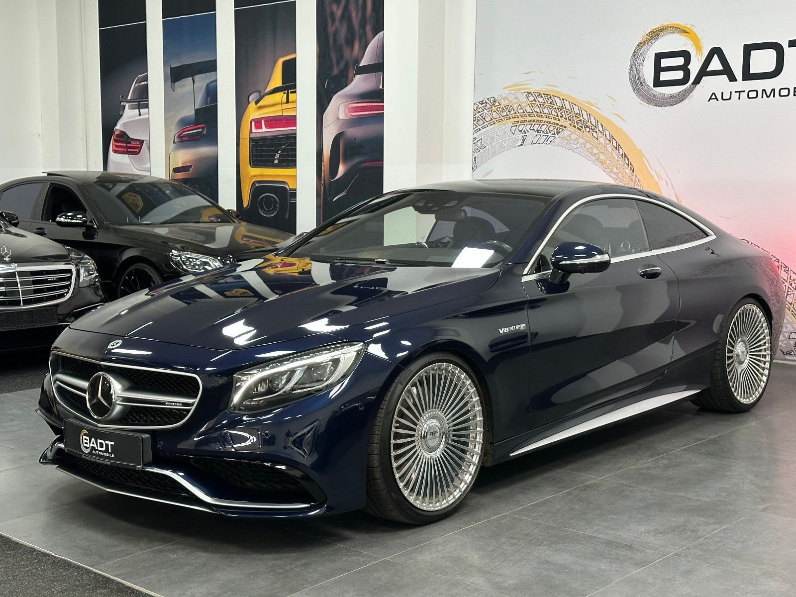 Fahrzeugabbildung Mercedes-Benz S 63 AMG 4Matic Coupe/22Zoll/360°/BREMSEN NEU/