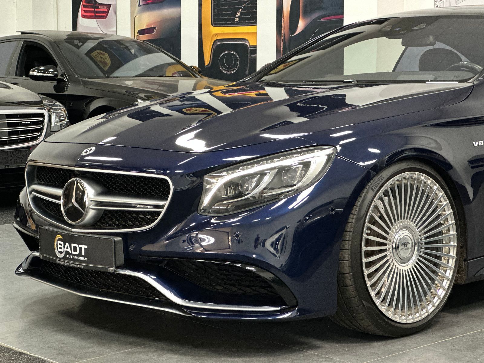 Fahrzeugabbildung Mercedes-Benz S 63 AMG 4Matic Coupe/22Zoll/360°/BREMSEN NEU/