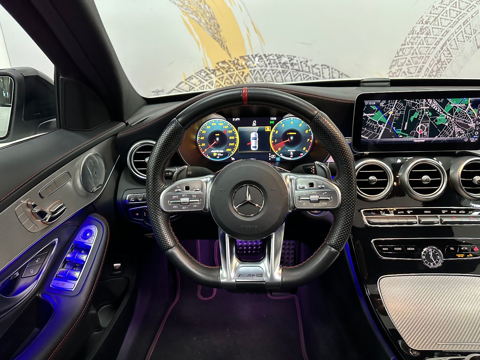 Fahrzeugabbildung Mercedes-Benz C 43 AMG 4Matic*PANO*BURM.*MEMORY*HUD*360°*