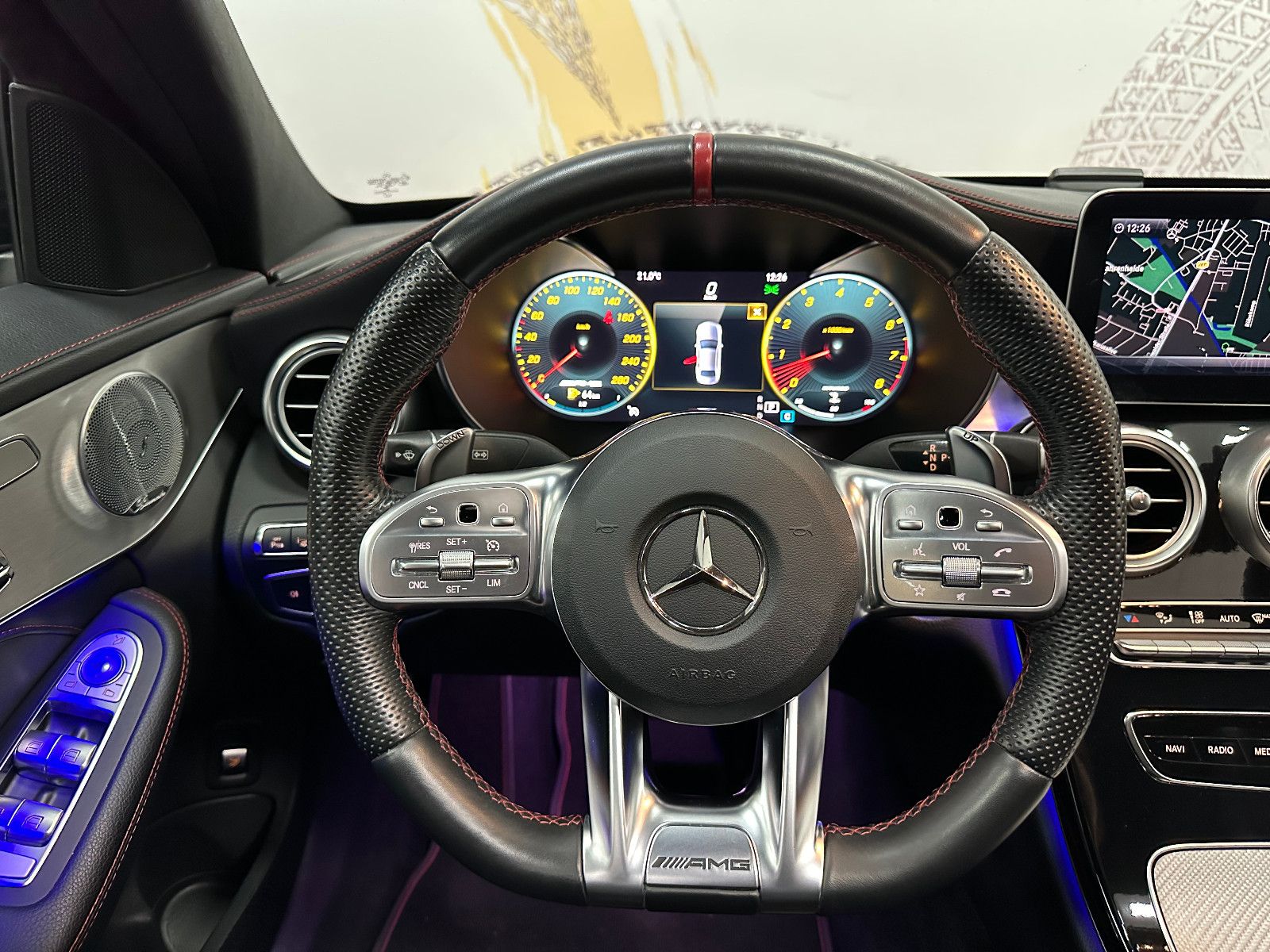 Fahrzeugabbildung Mercedes-Benz C 43 AMG 4Matic*PANO*BURM.*MEMORY*HUD*360°*